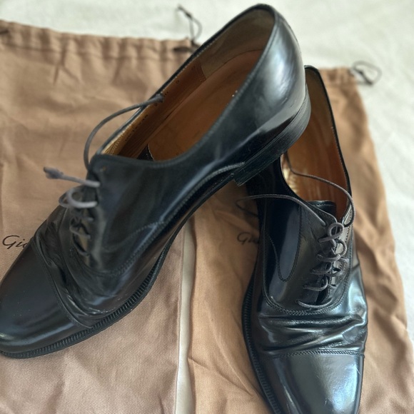Salvatore Ferragamo leather derby shoes - Picture 3 of 4